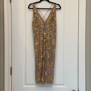 Gianni Bono Sequin midi dress size 6